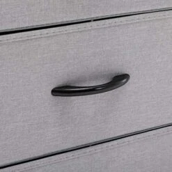 Duhome 8 Drawers Dresser Organizer, Fabric Storage Tower & Chest For Bedroom Hallway Nursery Entryway With Sturdy Steel Frame Wood Top, Light Grey -Amazon Store 61Afd7CLWZL