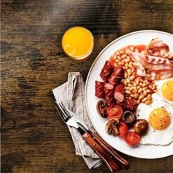 MIERES 5 Pcs Dining Table Set, Kitchen Table And Chairs For 4 Kitchen Counter With Bar Height Stools, Ideal For Pub︱Home︱Farmhouse Restaurant︱Cafe, MDF Top & Steel Frame -Amazon Store 61DuVMoLIAL