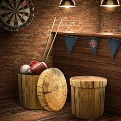 Sorbus Storage Ottoman, 15 Inch Cute 3D Play Room-Stool Toy Box – Foldable With Lid – Perfect Footstool, Pouffe, Hassock, Strong & Sturdy Space Saving Chest (Tree Stump) 13 Sorbus Storage Ottoman, 15 Inch Cute 3D Play Room-Stool Toy Box – Foldable With Lid – Perfect Footstool, Pouffe, Hassock, Strong & Sturdy Space Saving Chest (Tree Stump) -Amazon Store 61Sx7xgOEjL