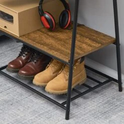 Meerveil Vintage Industrial Coat Rack Clothes Stand,Coat And Shoe Stand With Storage Shelf For Shoes,Hallway Matt Metal Frame Shoe Rack With Clothes Rack 11 Meerveil Vintage Industrial Coat Rack Clothes Stand,Coat And Shoe Stand With Storage Shelf For Shoes,Hallway Matt Metal Frame Shoe Rack With Clothes Rack -Amazon Store 61bO8Uvg2gL