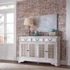 Liberty Furniture INDUSTRIES Magnolia Manor Hall Buffet, Antique White -Amazon Store 61gZPXjd6ML