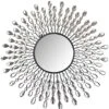 Lulu Decor, 23.50" Crystal Drop Wall Mirror, 9" Round Beveled Mirror Handmade For Living Room & Bedroom 2 Lulu Decor, 23.50" Crystal Drop Wall Mirror, 9" Round Beveled Mirror Handmade For Living Room & Bedroom -Amazon Store 61hrxI7coSL