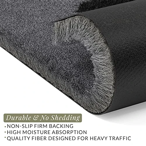 Barnyard Designs ‘Welcome To Our Home’ Doormat Welcome Mat For Outdoors, Large Front Door Entrance Mat, 30x17, Grey 6 Barnyard Designs ‘Welcome To Our Home’ Doormat Welcome Mat For Outdoors, Large Front Door Entrance Mat, 30x17, Grey - Image 4