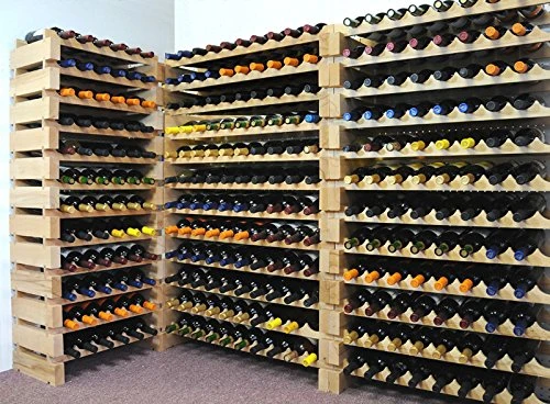 SfDisplay.com,LLC. Modular Wine Rack Beechwood 24-72 Bottle Capacity 6 Bottles Across Up To 12 Rows Newest Improved Model (48 Bottles - 8 Rows) 8 SfDisplay.com,LLC. Modular Wine Rack Beechwood 24-72 Bottle Capacity 6 Bottles Across Up To 12 Rows Newest Improved Model (48 Bottles - 8 Rows) - Image 6